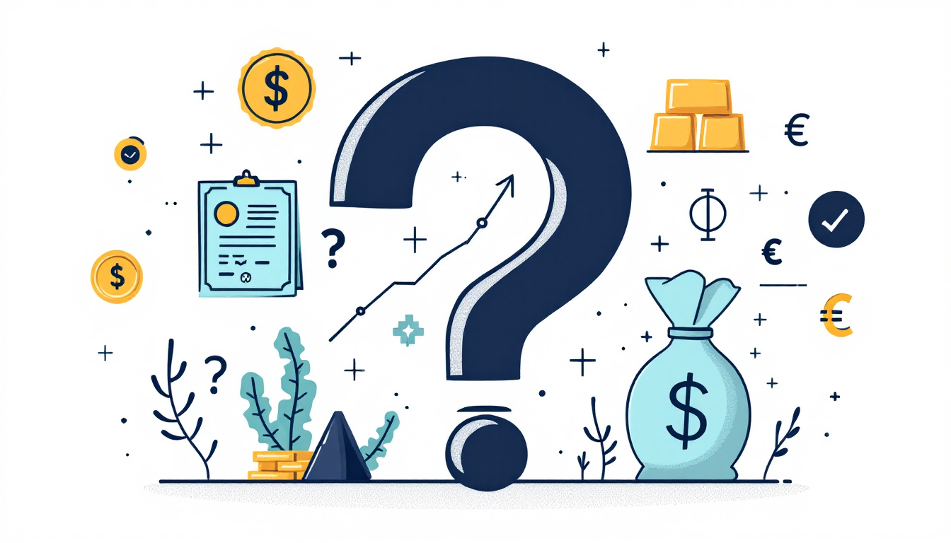 금리와 투자 관련 자주 묻는 질문(FAQ)을 나타내는 이미지