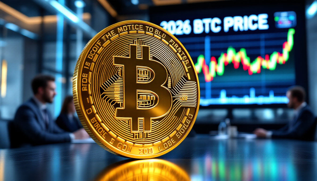 2026년 비트코인 가격 변동과 투자자 관심을 나타낸 이미지