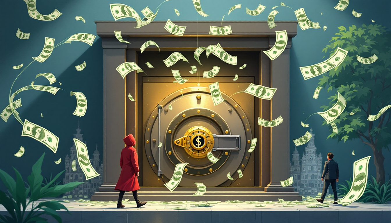 미국 정부의 월급통장인 TGA에 돈이 입금되는 모습